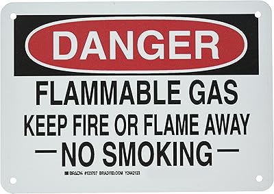 Brady 123707 Chemical and Hazard Sign, Legend