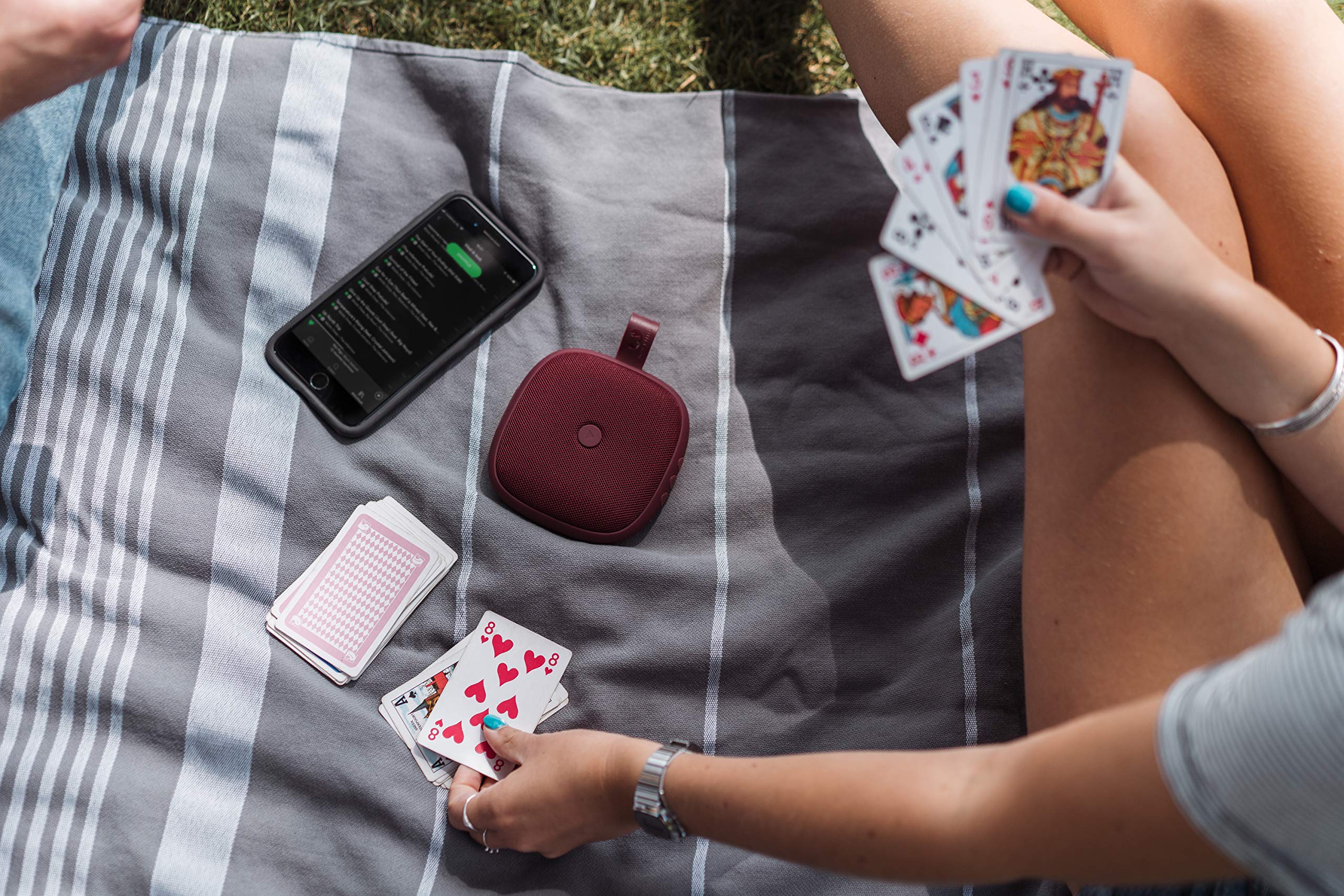 Fresh ‘n Rebel Rockbox Bold XS | Enceinte Portable Bluetooth Étanche IPX5 - Ruby Red