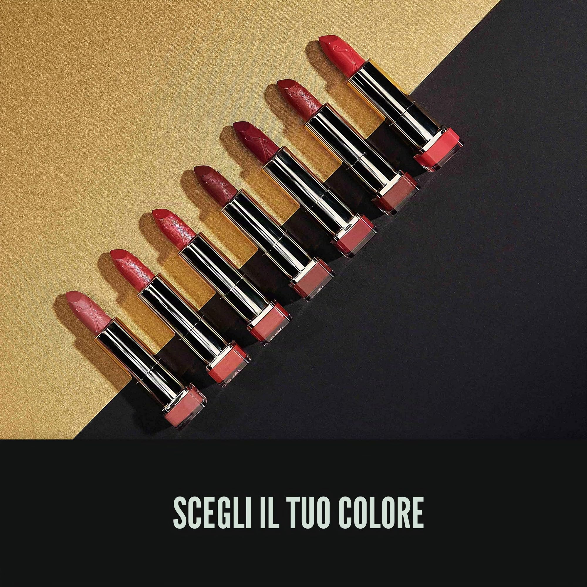 Max Factor Rossetto Stick Colour Elixir, Formula Idratante e Volumizzante a Lunga Durata, 025 Sunbronze, 4 g
