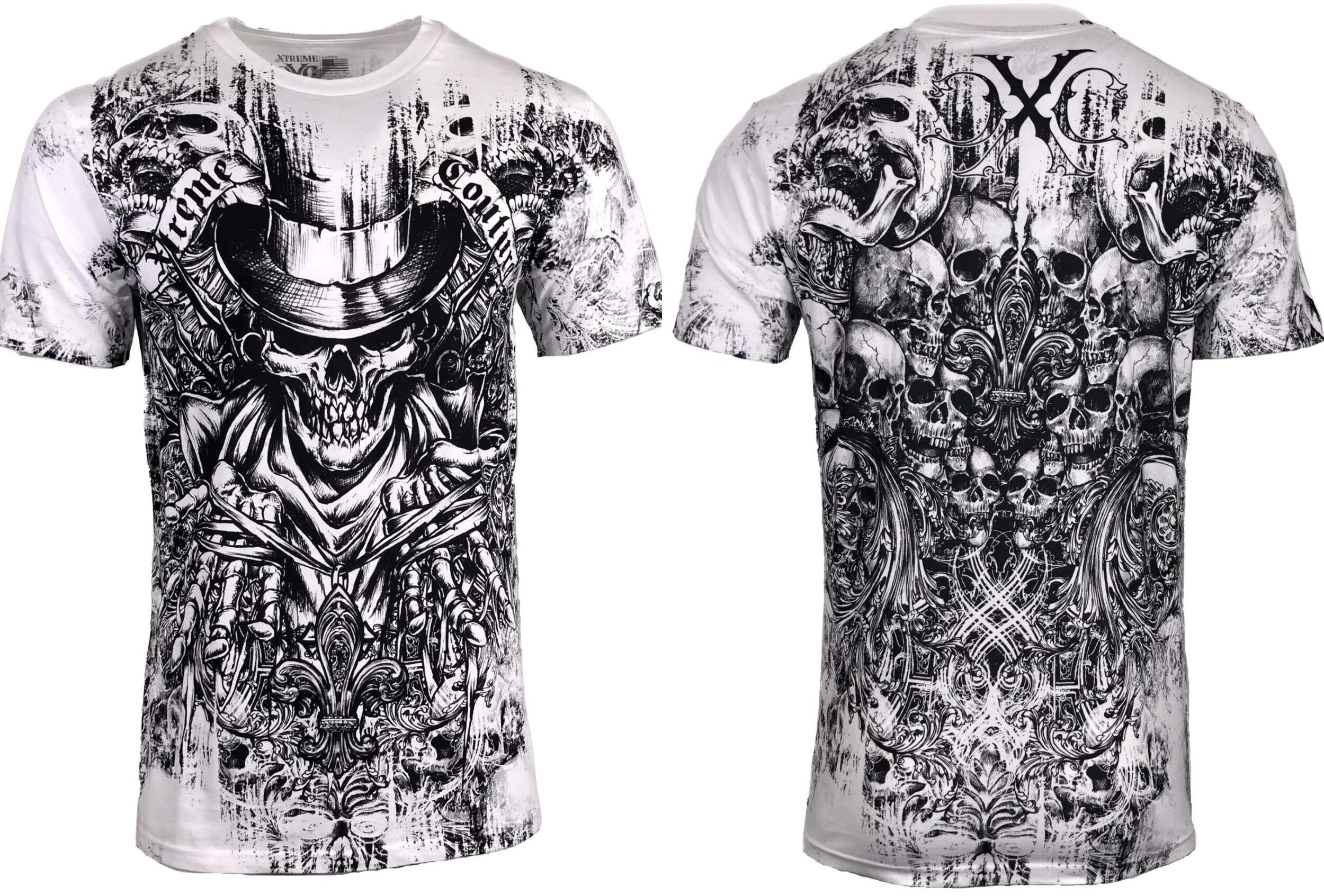 Xtreme Couture by Affliction Men's T-Shirt OFFERING White, White, S