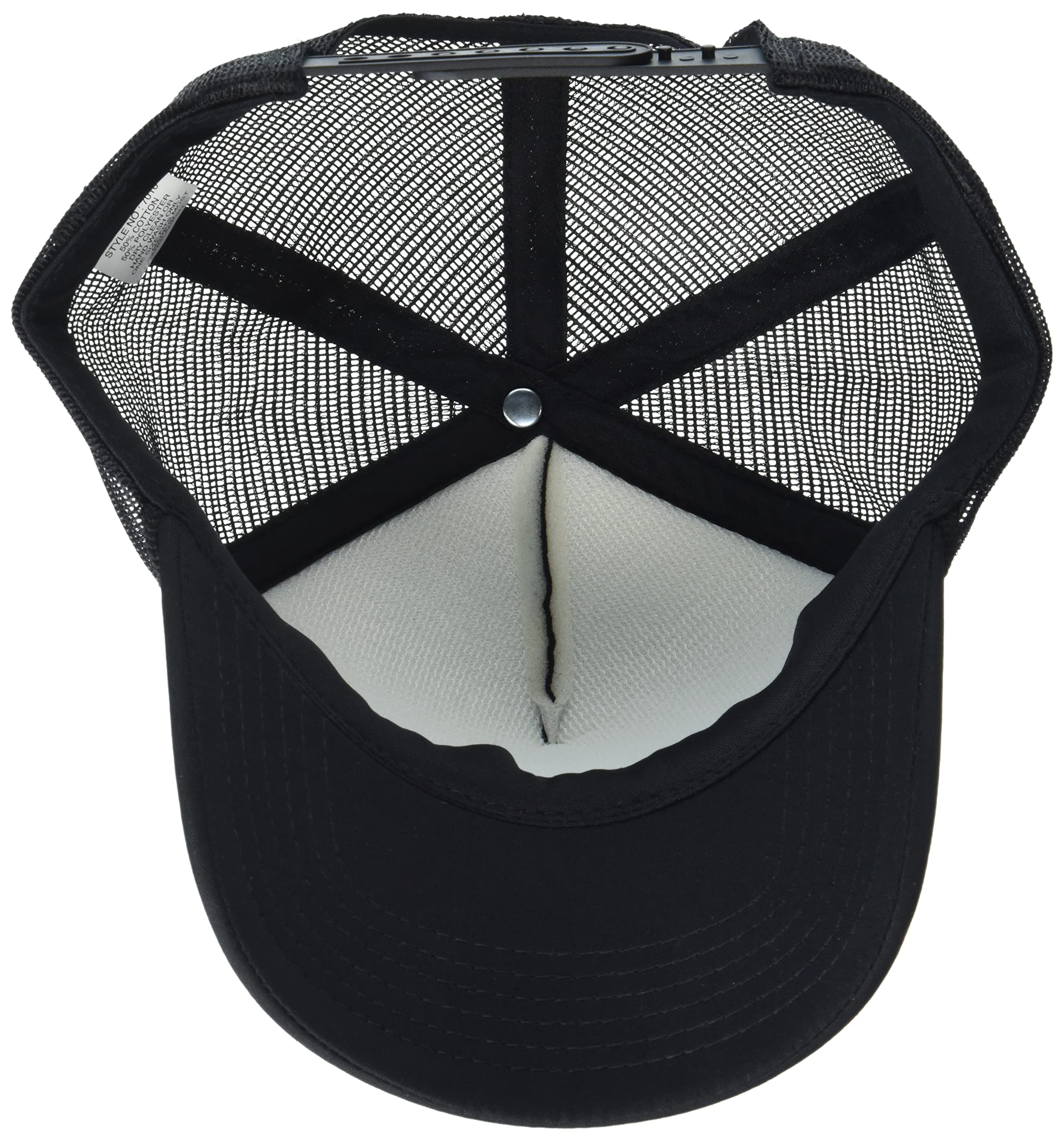 DECKY 7010-BLK Kids Foam Trucker Cap - Black