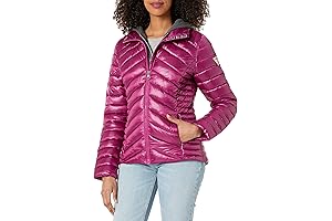 Women's Cozy Quilted Guess Coat: The Perfect Puffer for Transeasonal Style