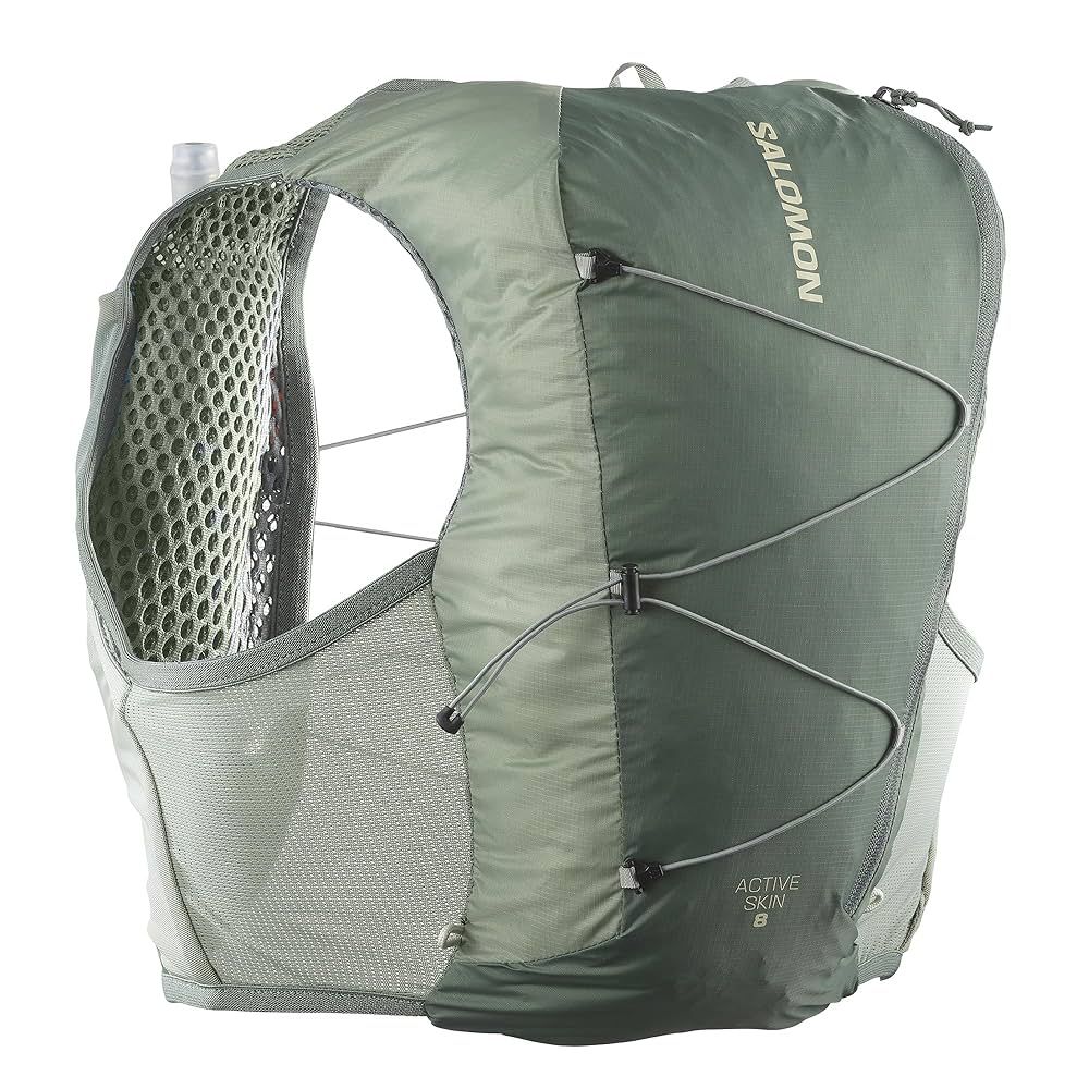 新品未使用 SALOMON ACTIVE SKIN 8 with FRASK M Amazon.com: Salomon Unisex Active Skin 8, Hydration