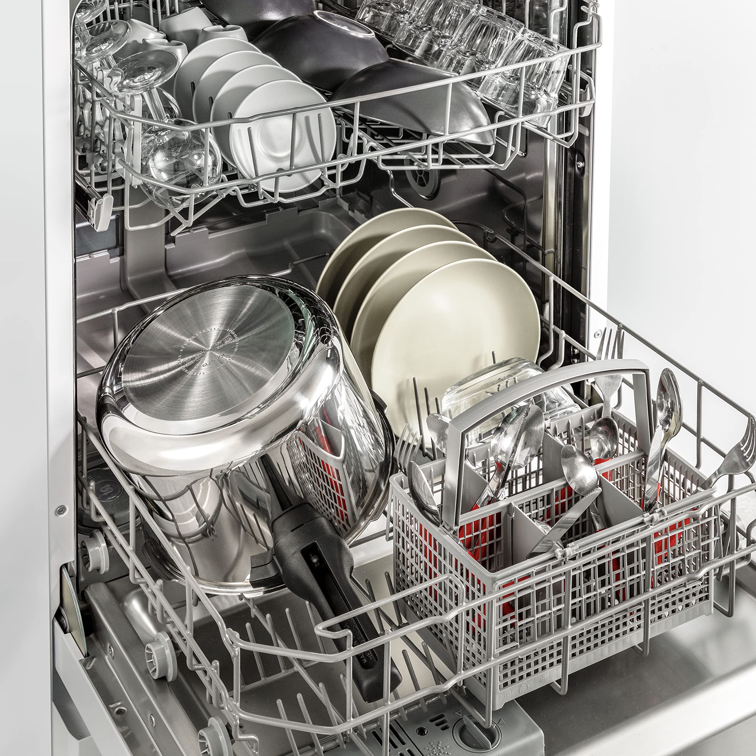 Tefal Olla a presión Secure Trendy 6L - Dos programas, verdura y carne, comidas más rápidas, resultados tiernos, tapa de cocción a presión, compatible con inducción