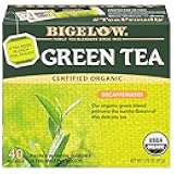 Bigelow Tea Decaffeinated Organic Green Tea Bags, 40 ct