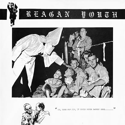 YOUTH ANTHEMS FOR THE NEW ORDER (BLACK/WHITE VINYL) por Reagan Youth — capa do álbum