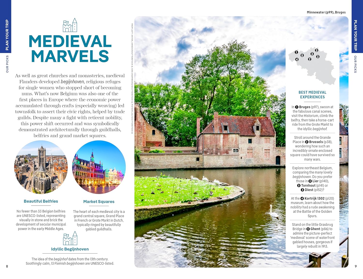 Lonely Planet Belgium & Luxembourg: Plan the Trip of a Lifetime | Detailed Itineraries & Maps | Insider Tips | Covers : Brussels, Ghent, Bruges, Antwerp, Wallonia and more (Travel Guide)      Paperback – Folded Map, July 23, 2024