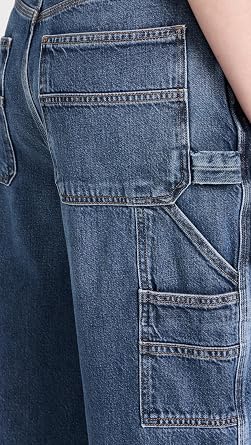 AGOLDE Women's Magda Denim Carpenter Jeans