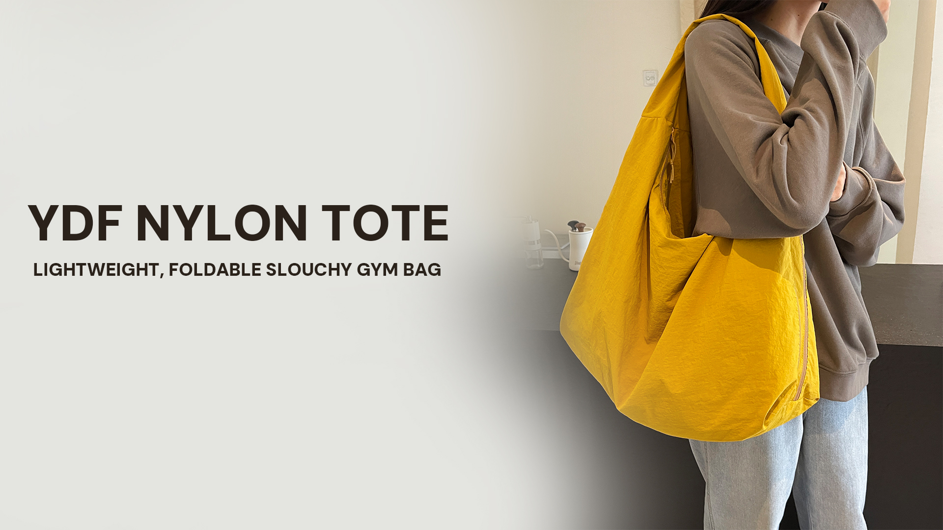 Amazon.com: YDF Tote Bag for Women, Lightweight Foldable 