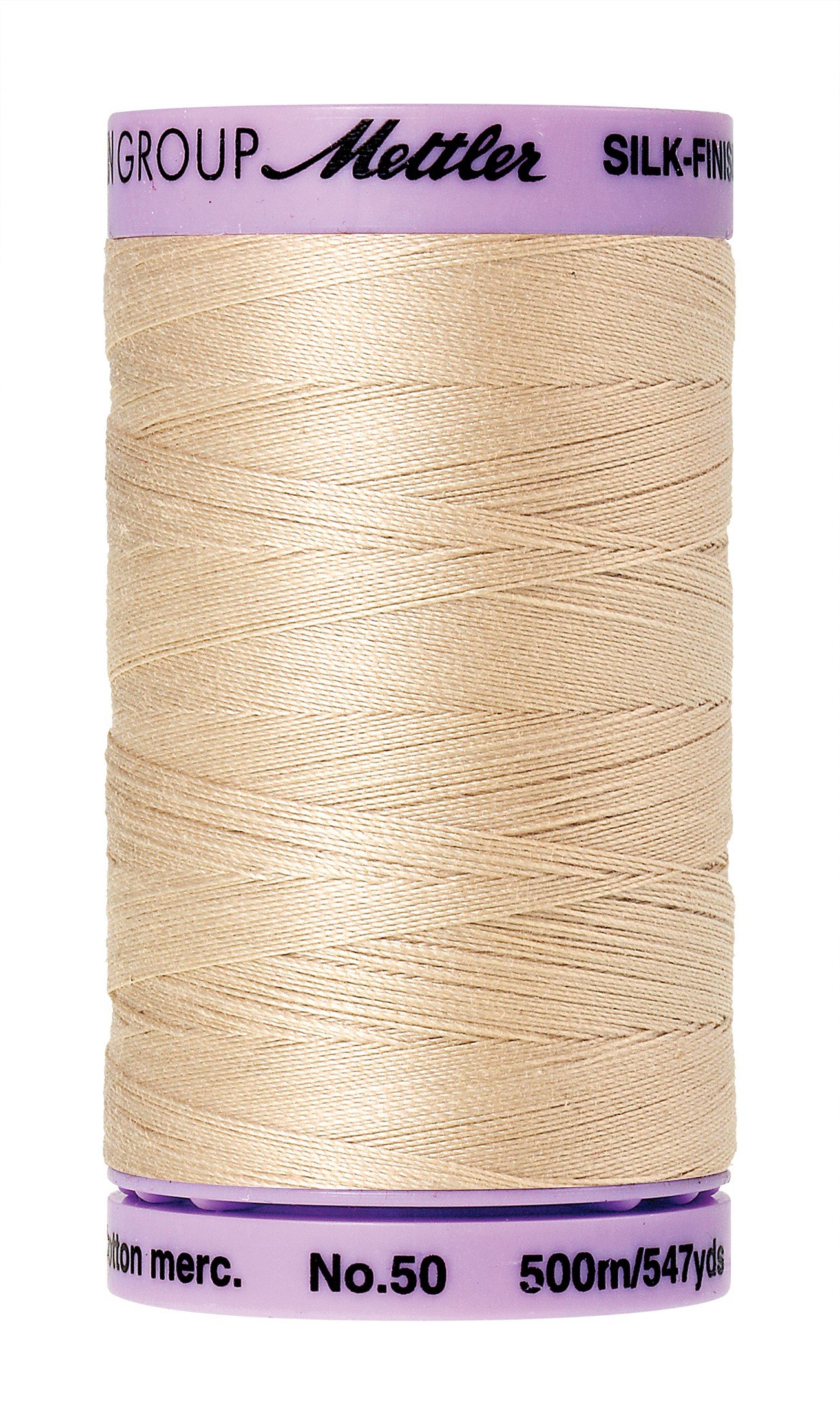 Mettler Finition Soie Eggshell fil couture acrylique multicolore machine
