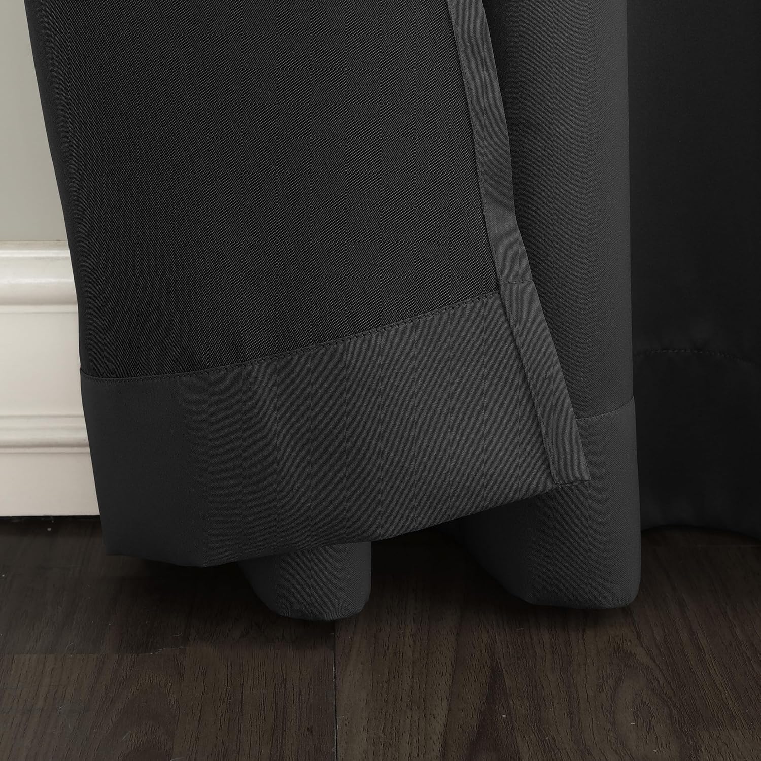 Sun Zero Barrow Energy Efficient Rod Pocket Curtain Panel Pair