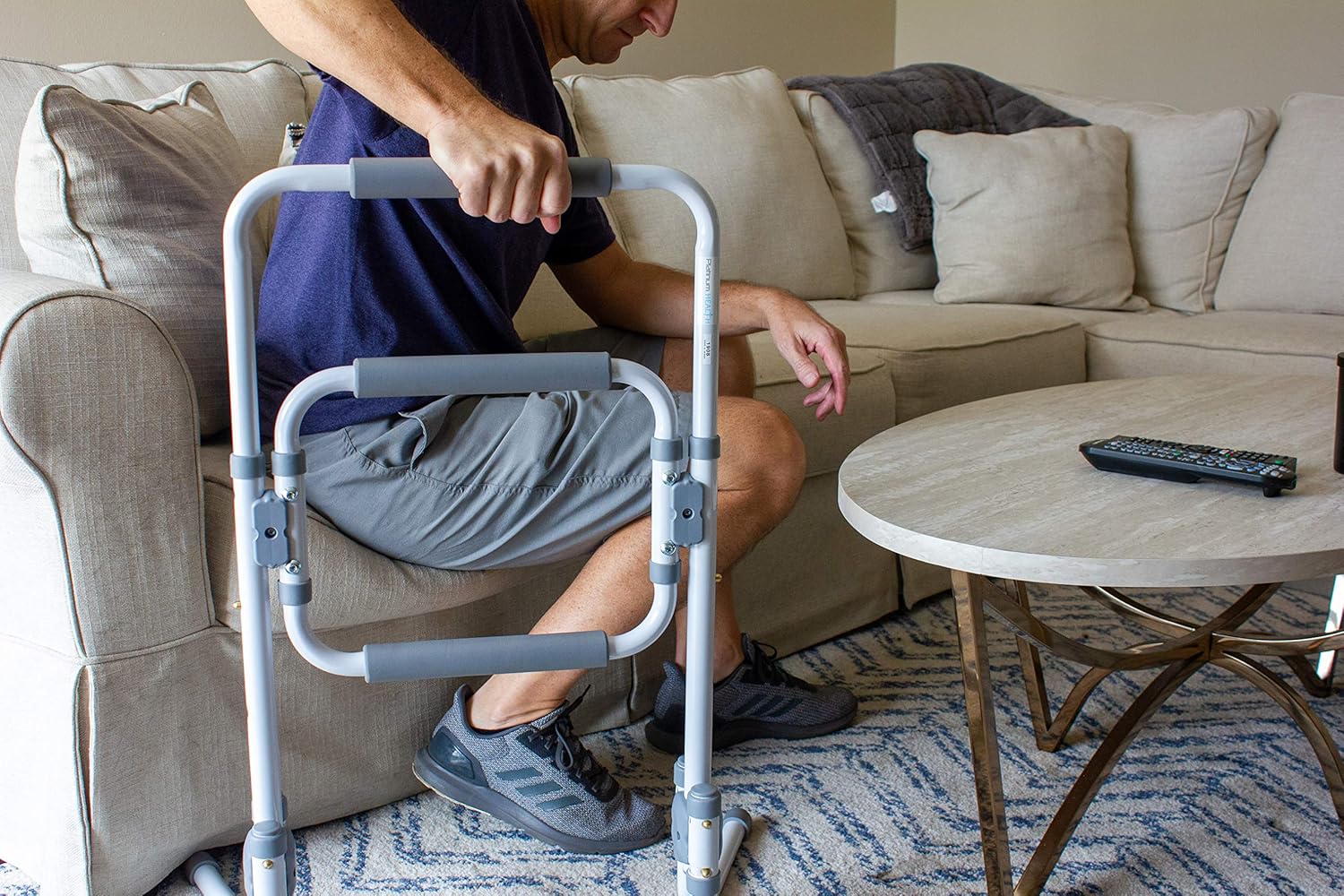 Grandstand Mobile Standing Aid and Support Frame. Folds for Easy Storage and Travel. Tool-Less : Health & Household