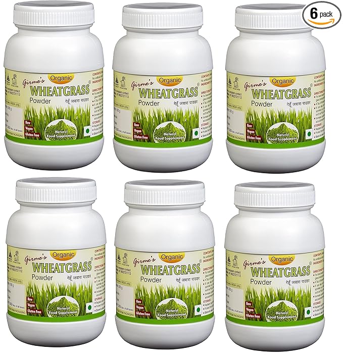 Girmes Wheatgrass Powder - Pack of 6