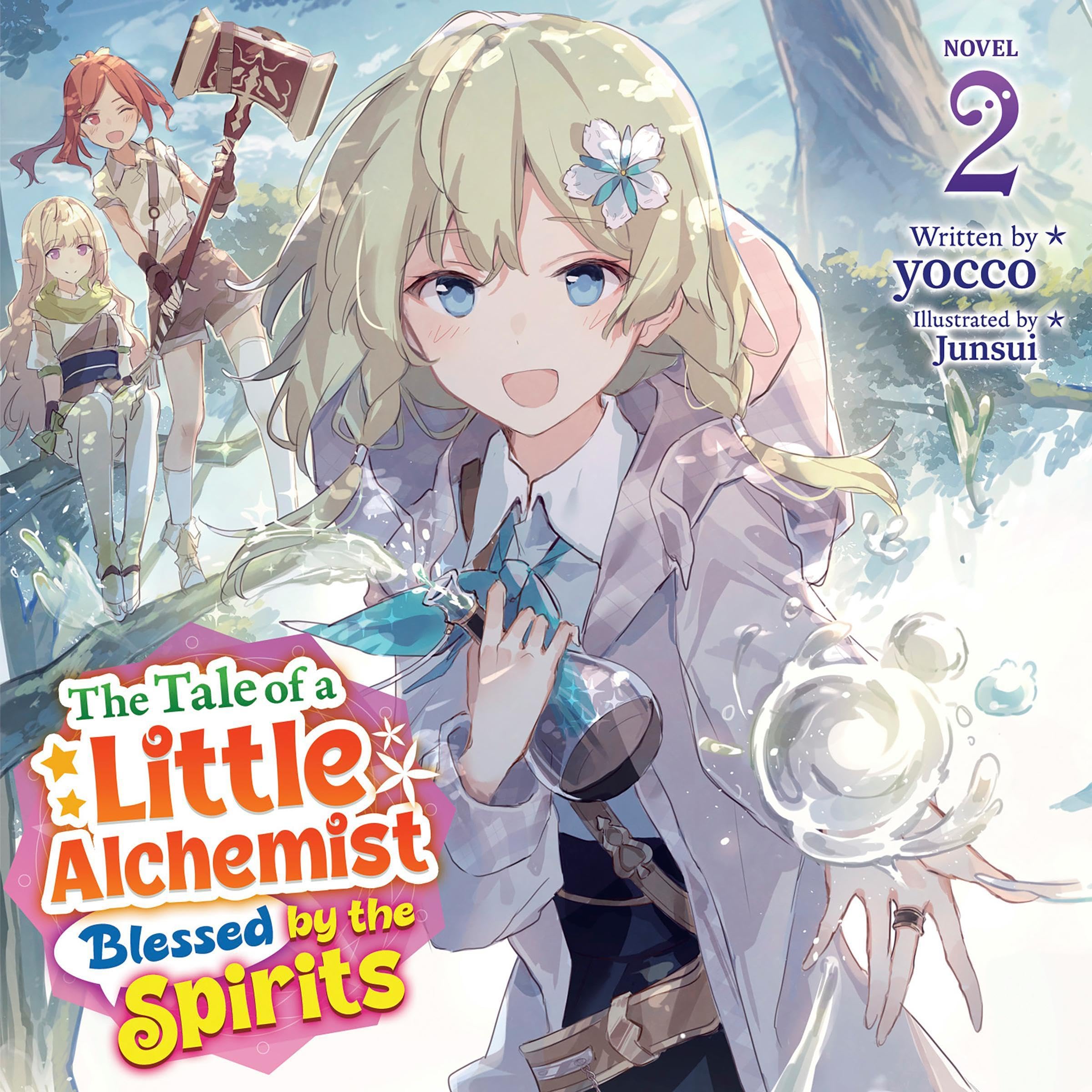 Cover art for The Tale of a Little Alchemist Blessed by the Spirits, Vol. 2
