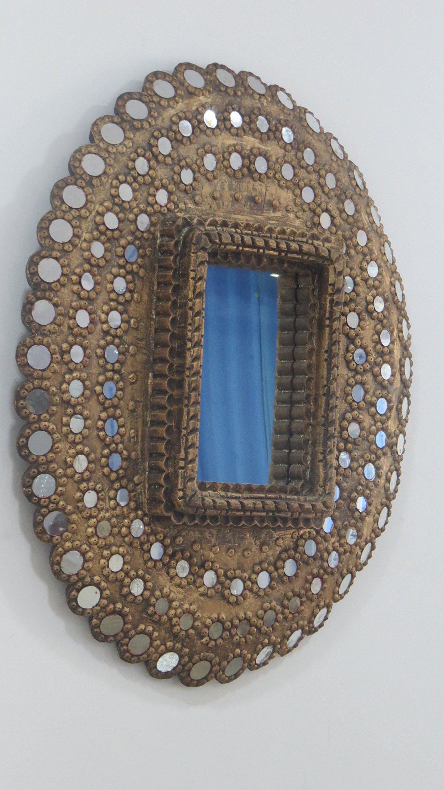 Amazon.com: NauticalMart Peacock Mirror : Home & Kitchen