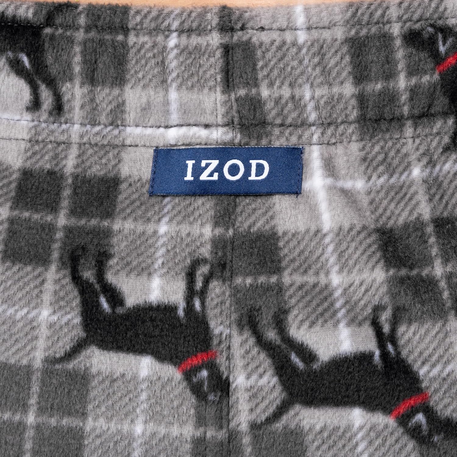 IZOD Men's Micro Sueded Fleece Sleep Pajama Pant