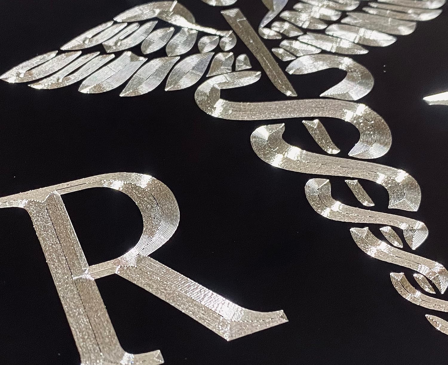 Registered Nurse RN Metal Diamond Etched Engraved Blk License Plate Tag Nice RN Gift