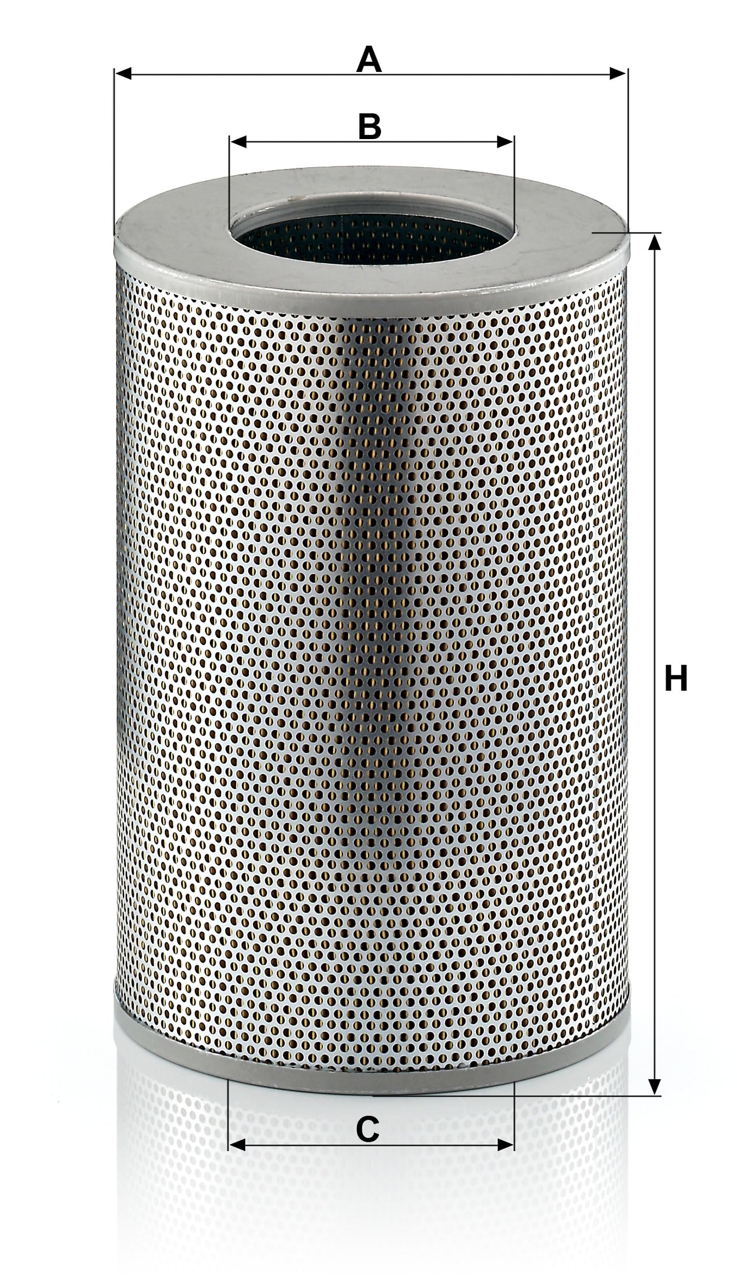 MANN-FILTER H 25 669/1 Filtr olejowy - MASZYNY BUDOWLANE
