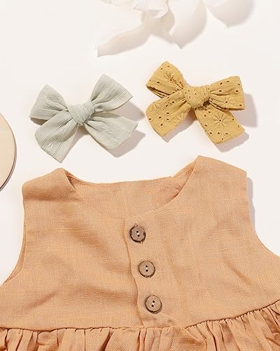 Miniatura 5 de 20 pinzas para el pelo para bebé, pasadores totalmente forrados, accesorios para el cabello para niñas pequeñas, niños y adolescentes