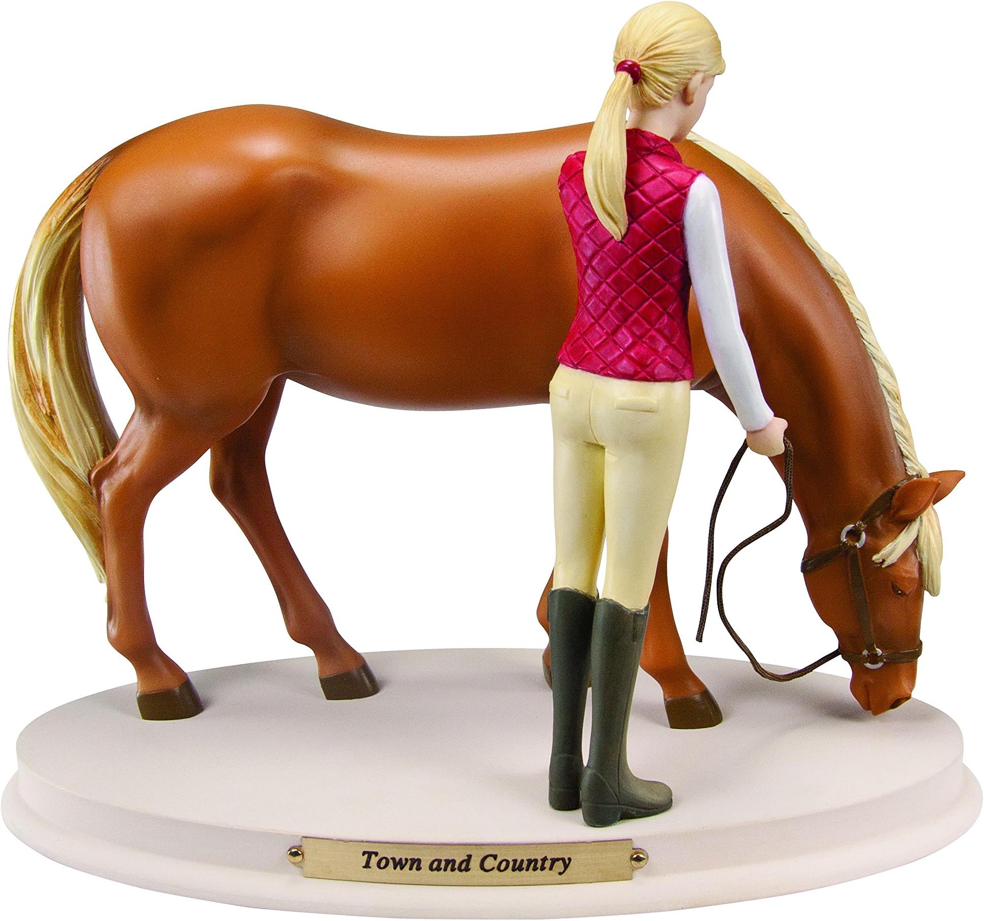 The Trail of Painted Ponies Town and Country Horse Whispers Figurine