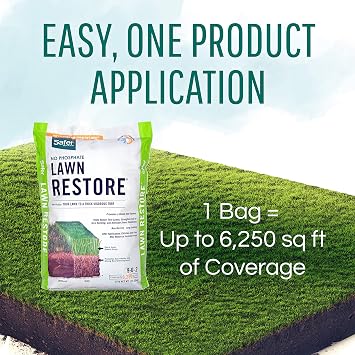 Safer Brand 9334 Lawn Restore Fertilizer 25 lb