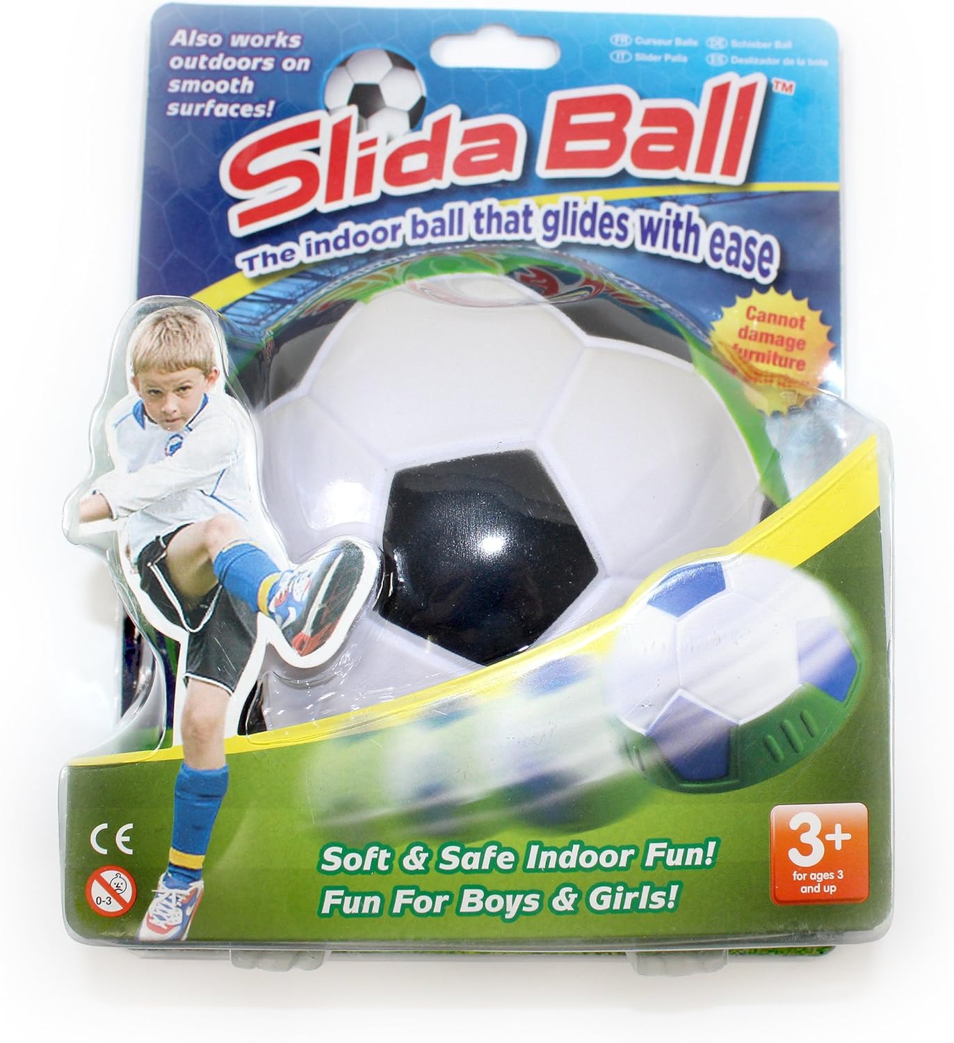 Slida ball UnisexYouth Foam Ball Sliding Base Kids Soft Indoor