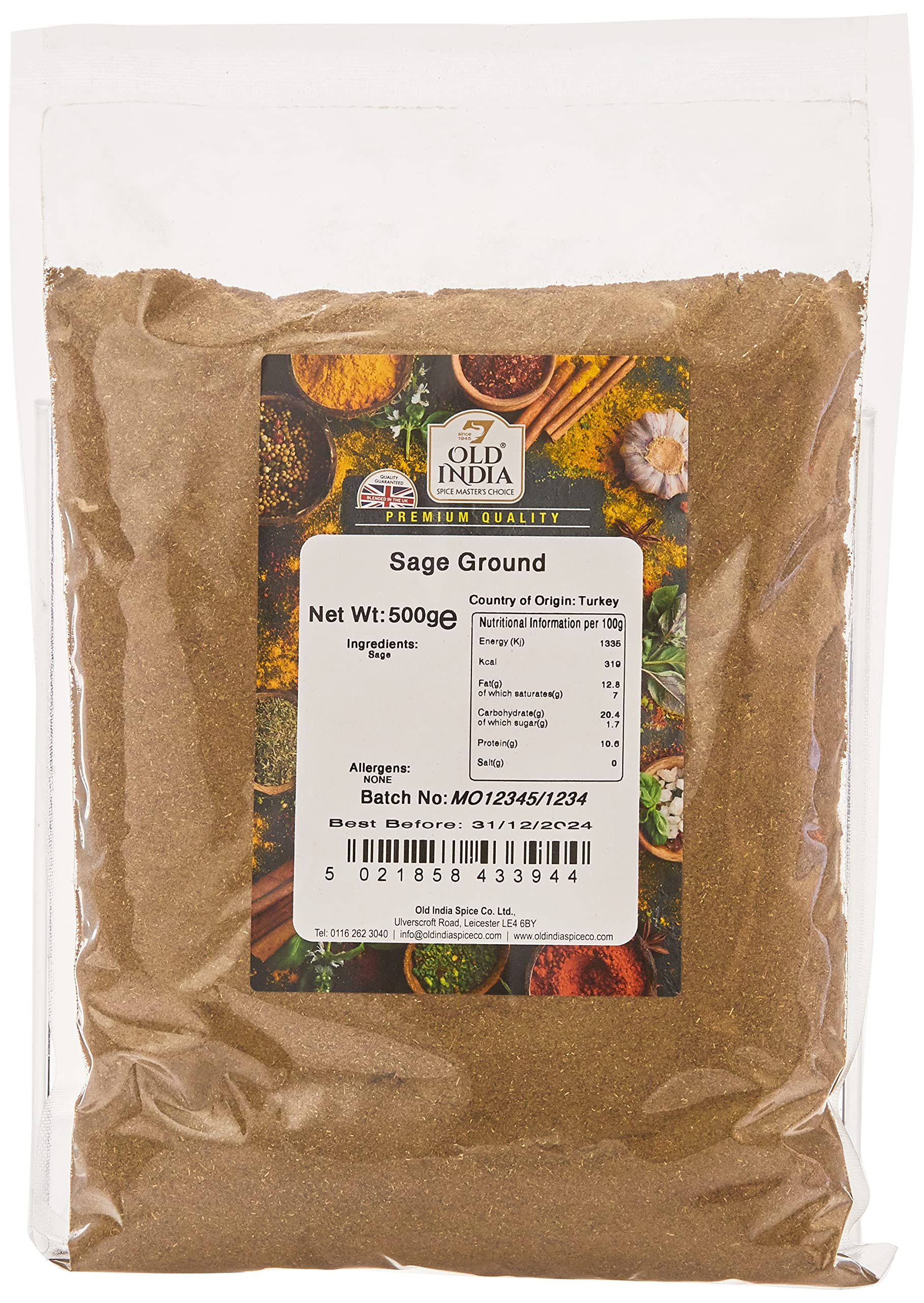 Old India Sage Ground 500g