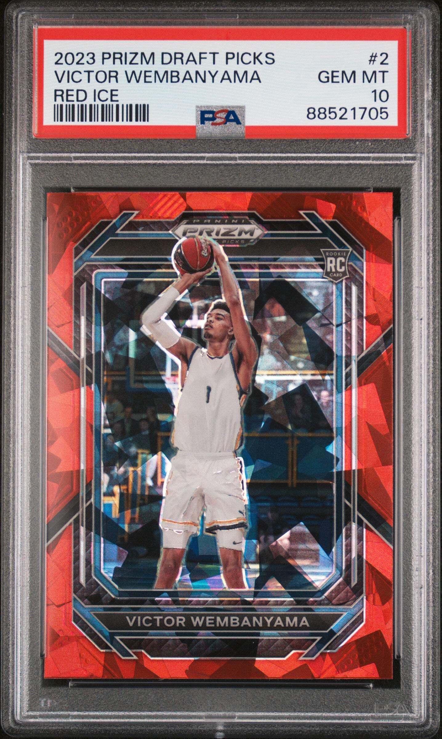 Amazon.com: Graded 2023 Panini Prizm Draft Picks Victor Wembanyama 
