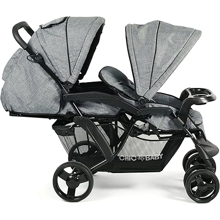 poussette double joie evalite pas cher