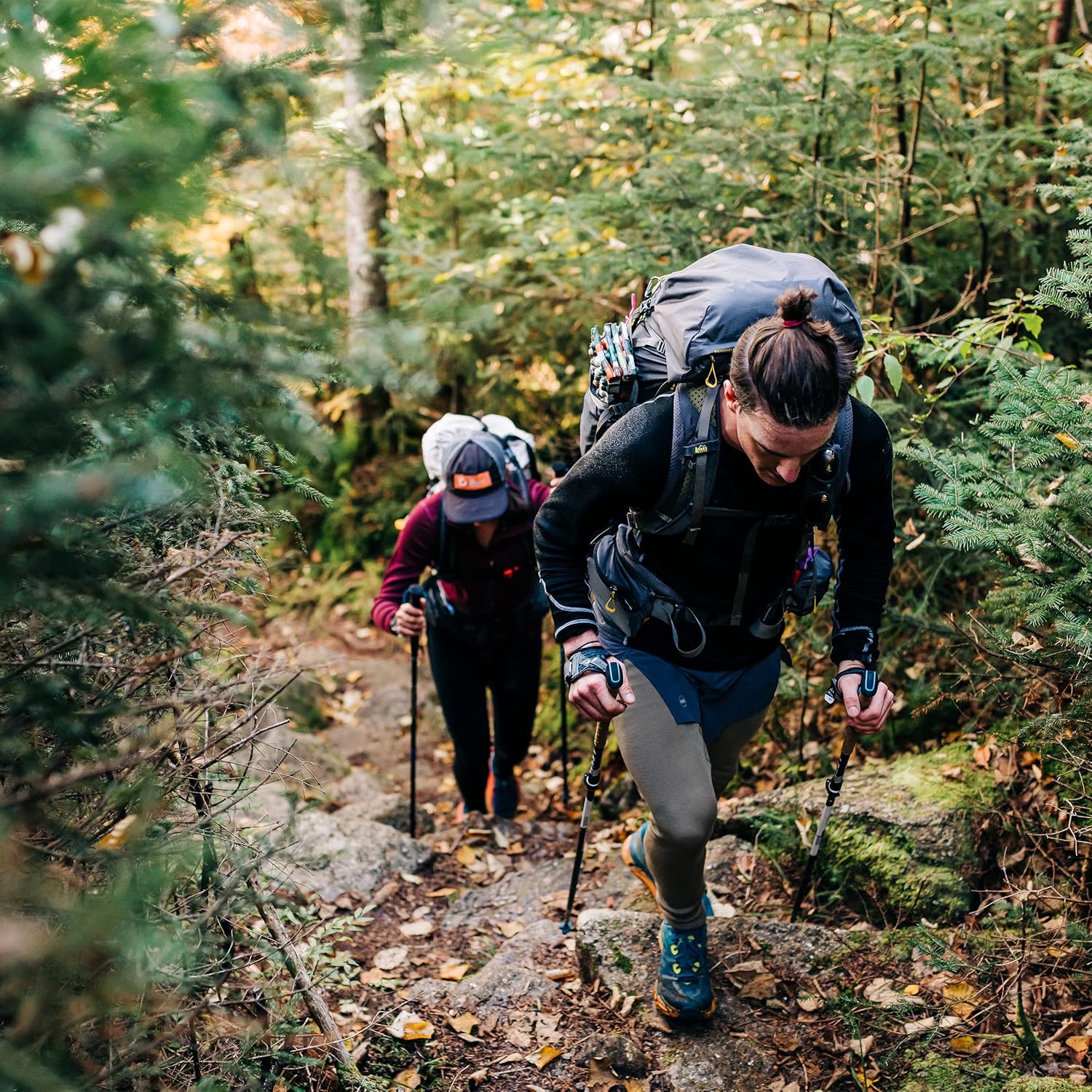 Men's Midweight Base Layer Long Sleeve Shirt - 85% Merino Wool - Moisture Wicking Crew - Image 10