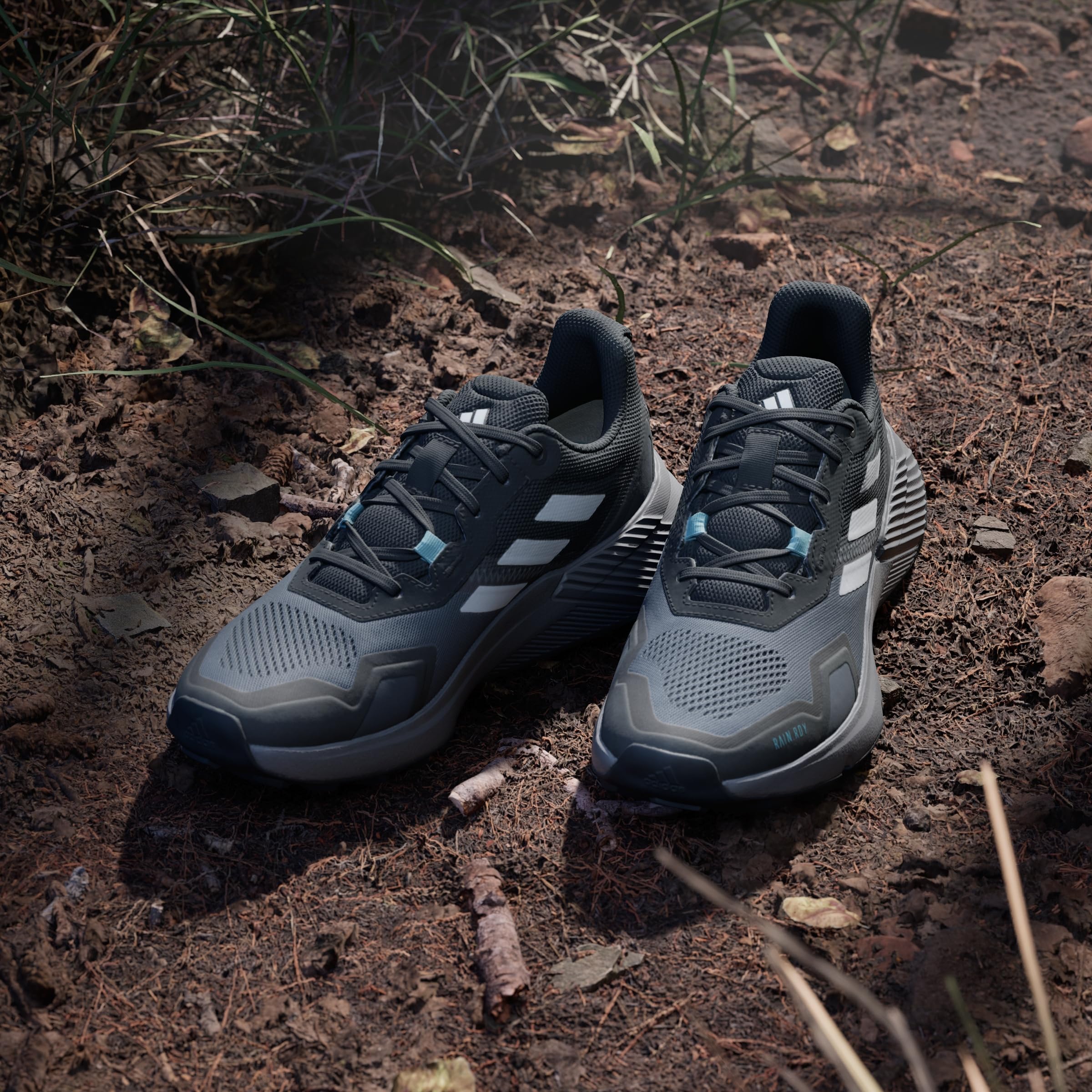 adidas Mujeres Terrex Soulstride Rainready Zapatillas para Correr Zapatilla Trail Cblack/Crywht/Grefou - Negro