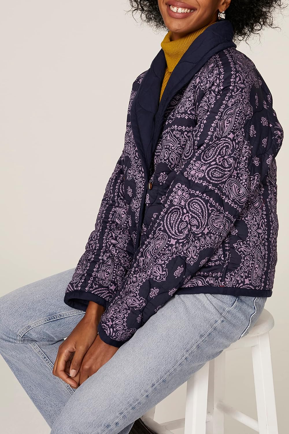 womens Harlowe Puffer Jacket - Image 5