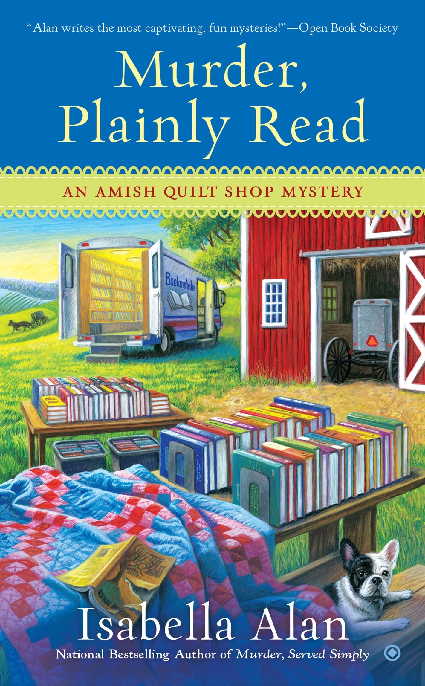 Murder, Plainly Read (Amish Quilt Shop Mystery Book 4)