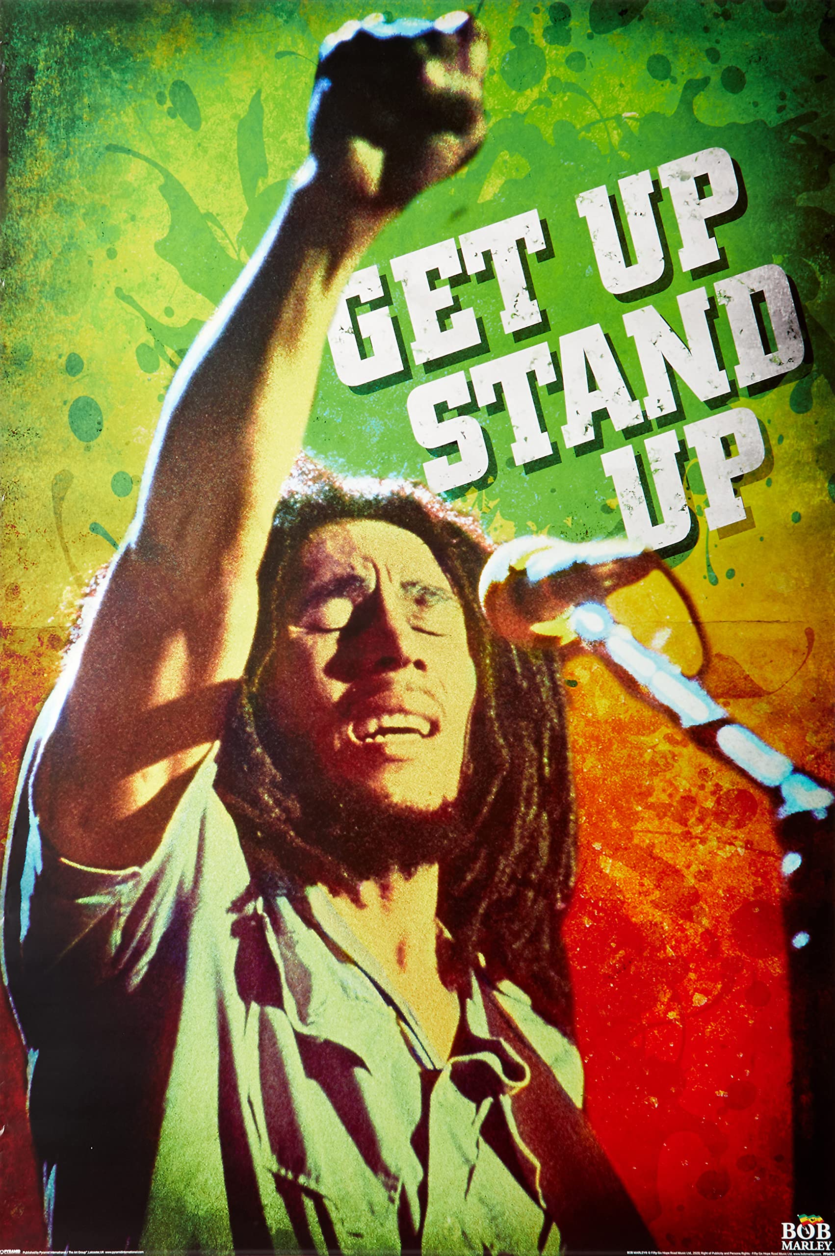 Amazon.com: トライエックス TRIX Bob Marley GET UP STAND UP Poster