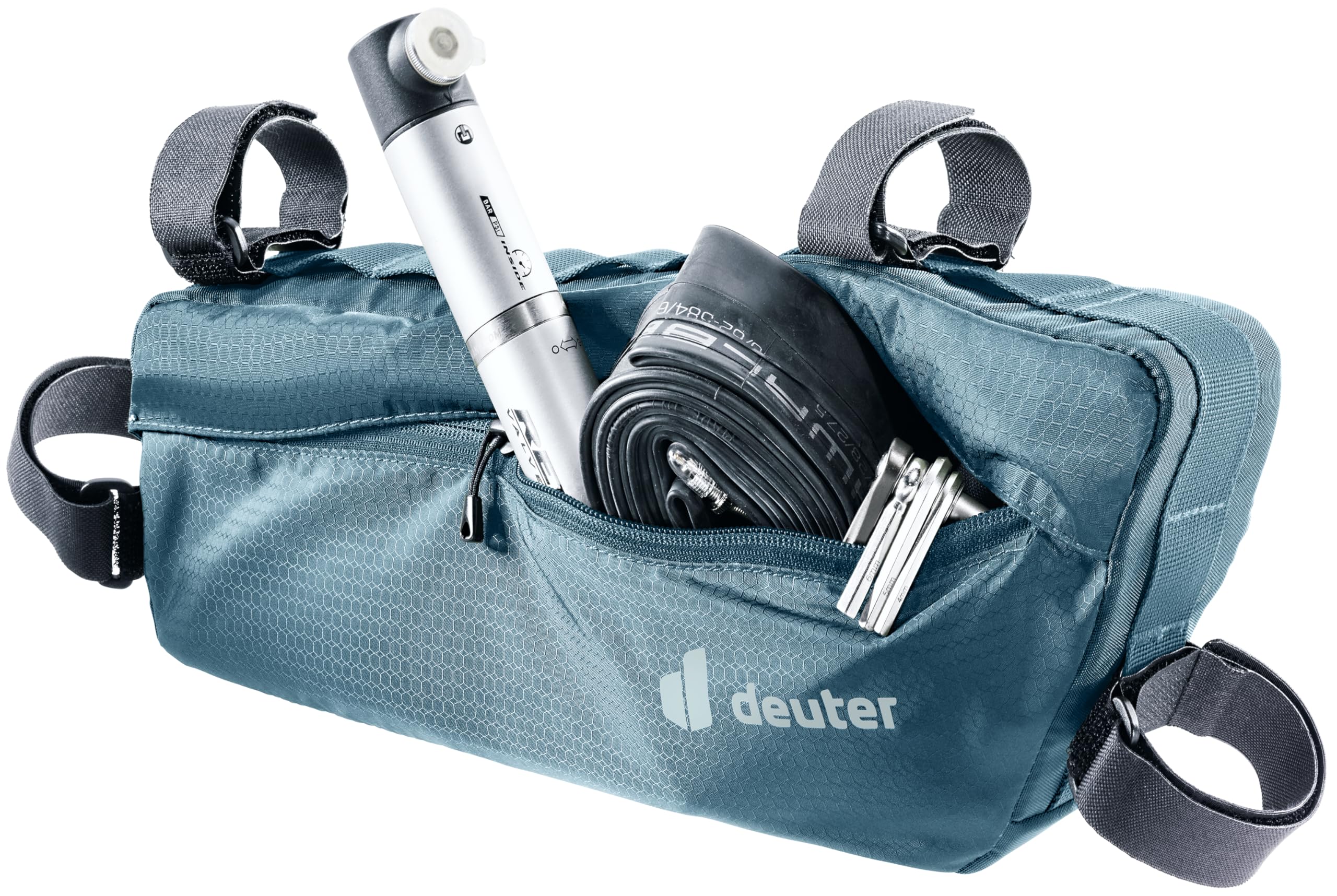 deuter Mondego FB 4 Torba na ramę roweru, Atlantic, 4 L, Minimalistyczny