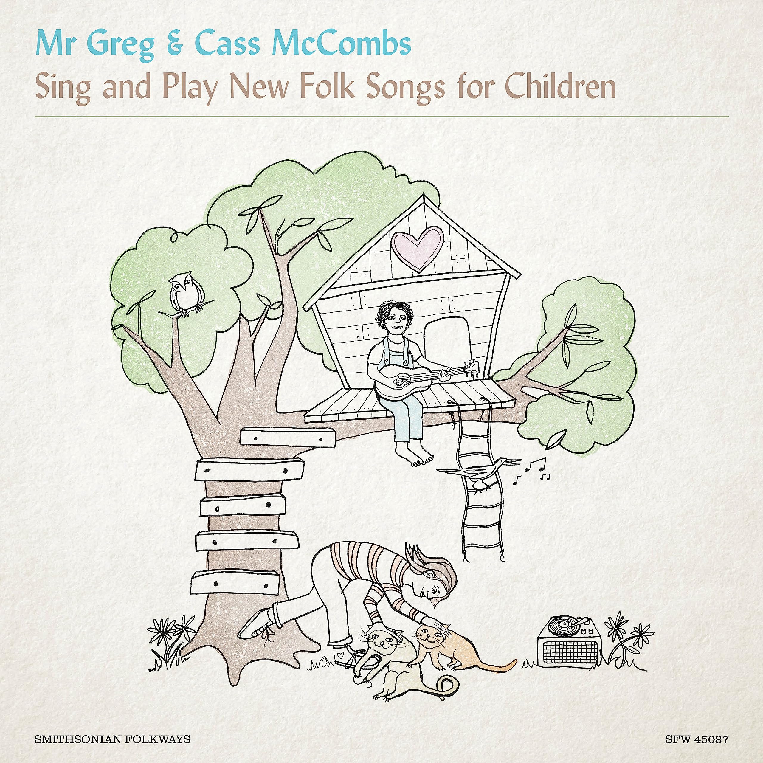 Vinyl Castle Mr. Greg & Cass Mccombs Sing And Play New Folk Songs For Children