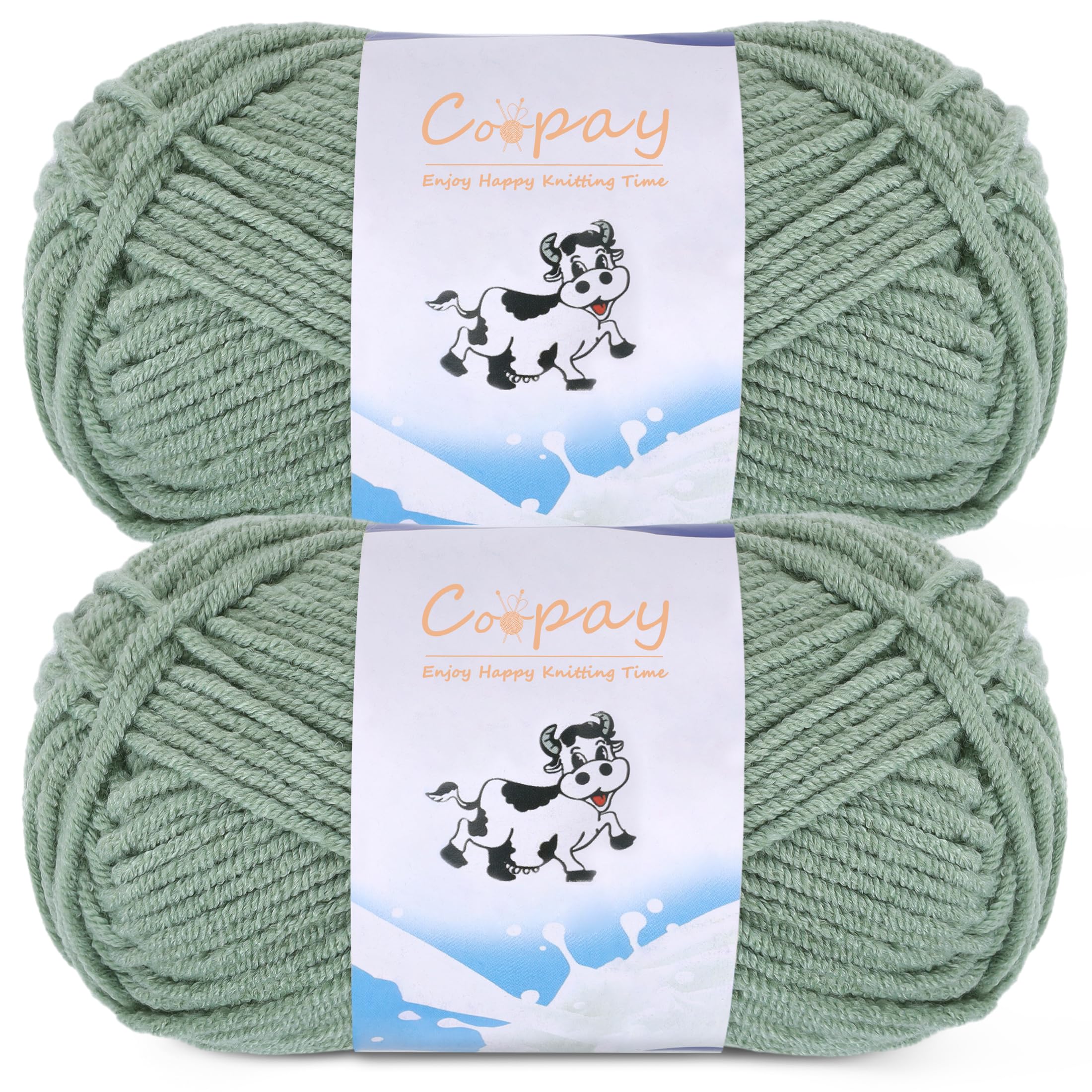 Amazon.com: Coopay Yarn for Crocheting Knitting, Crochet Yarns, 2