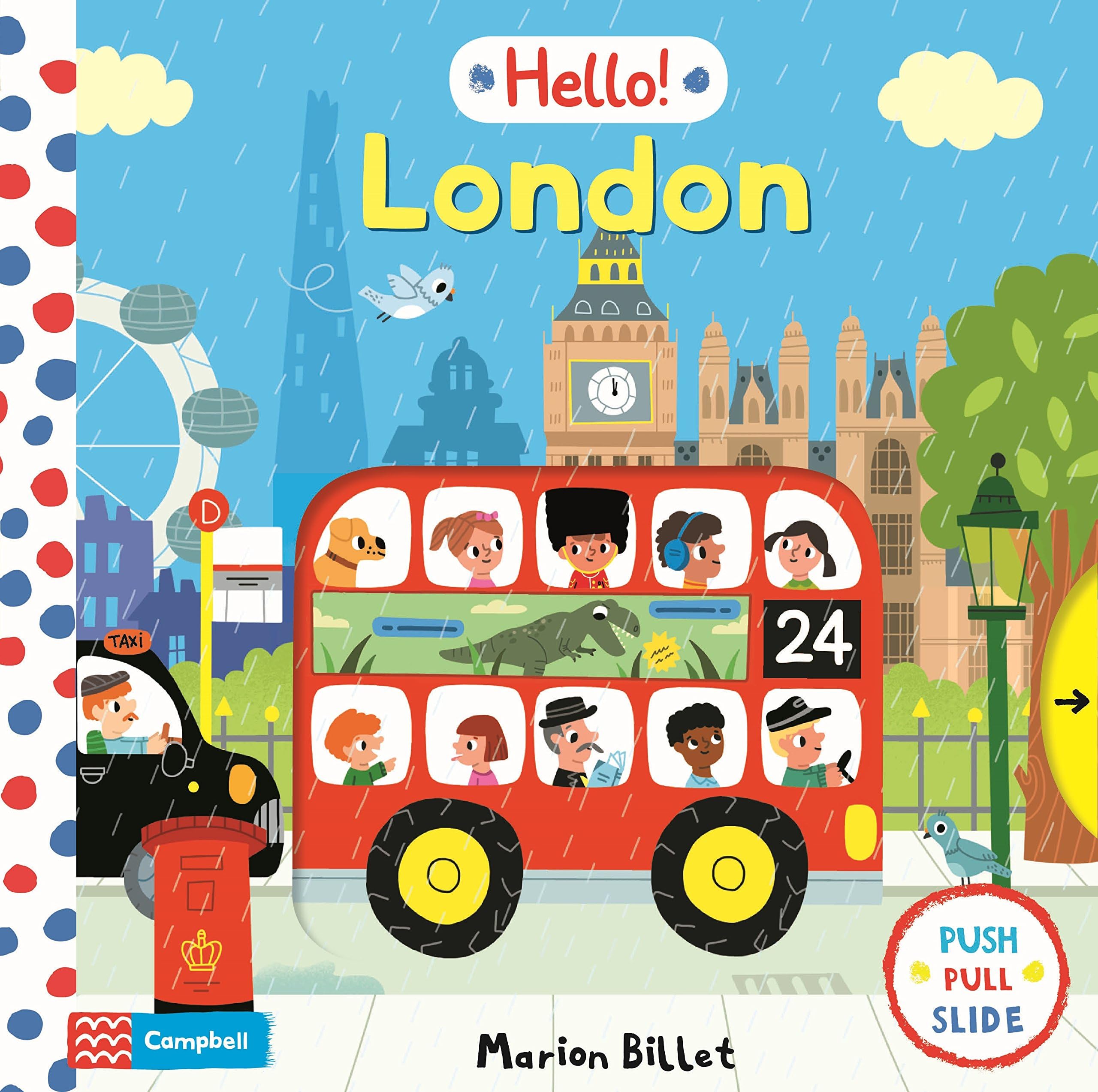Hello! London Board book – Illustrated, October 1, 2014