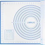 Silicone Pastry Mat - Extra Thick Non Stick Baking, Fondant, Counter, Dough Rolling, Oven Liner, Pie Crust