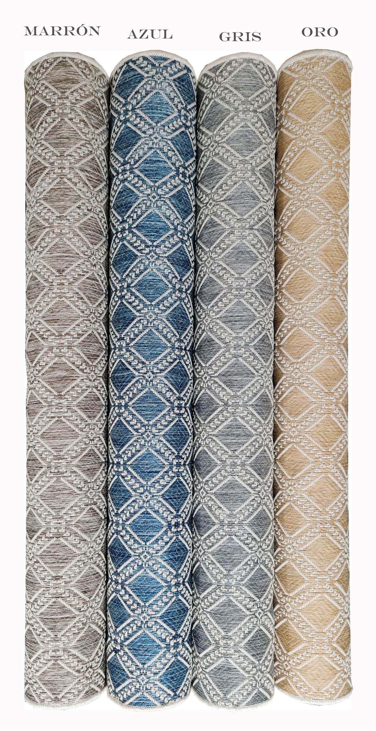 Tadi & Imperio1979 Alfombra Exterior e Interior Grande Decorativa para Mirador, de Cuerda Rustica, Tacto Agradable