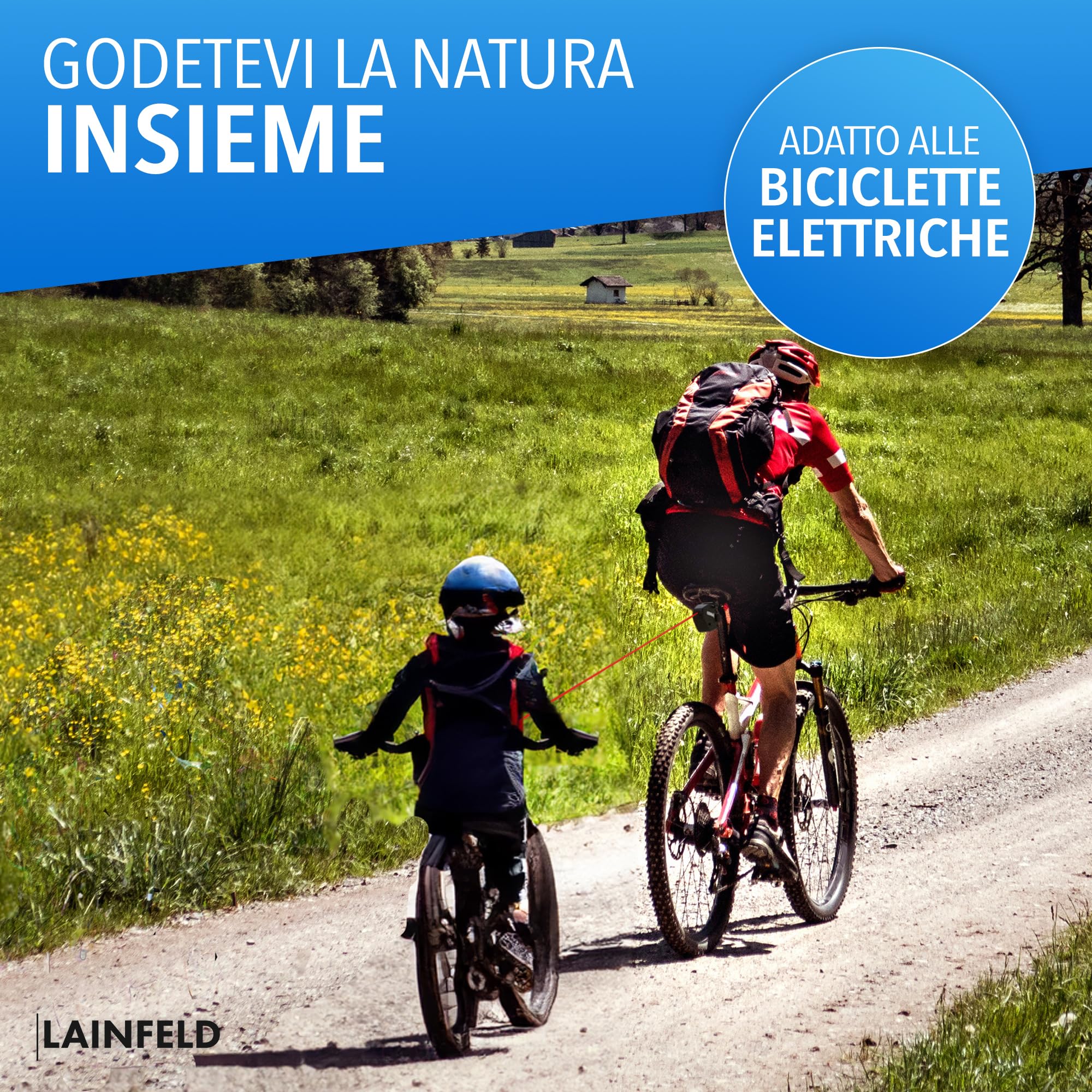 LAINFELD Câble de remorquage pour vélo
