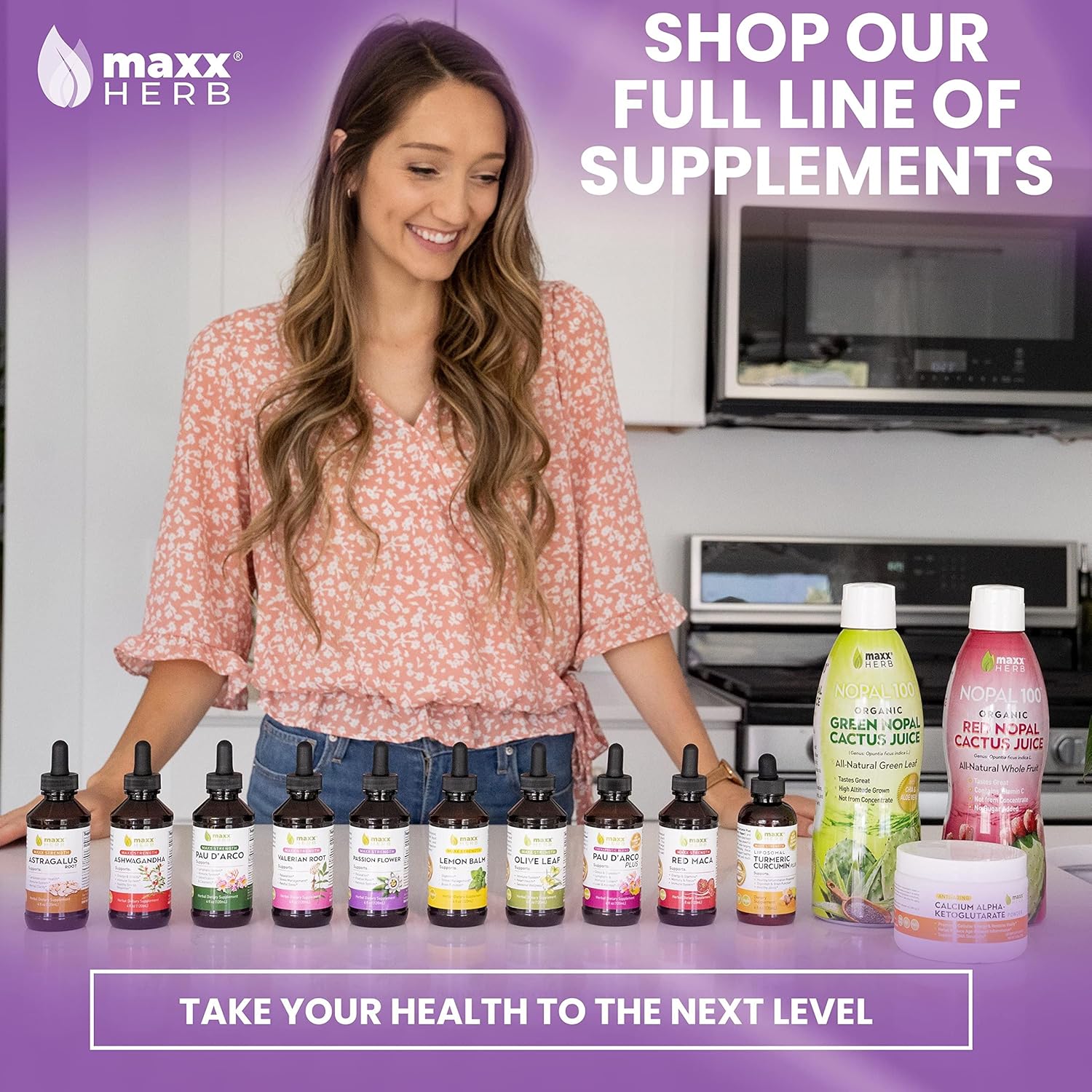 Maxx Herb Passion Flower Extract - Max Strength Passion-Flower Liquid Absorbs Better Than Capsules, for Relaxation and Stress Relief, Alcohol-Free - 4 Oz Bottle (60 Servings) - Image 6