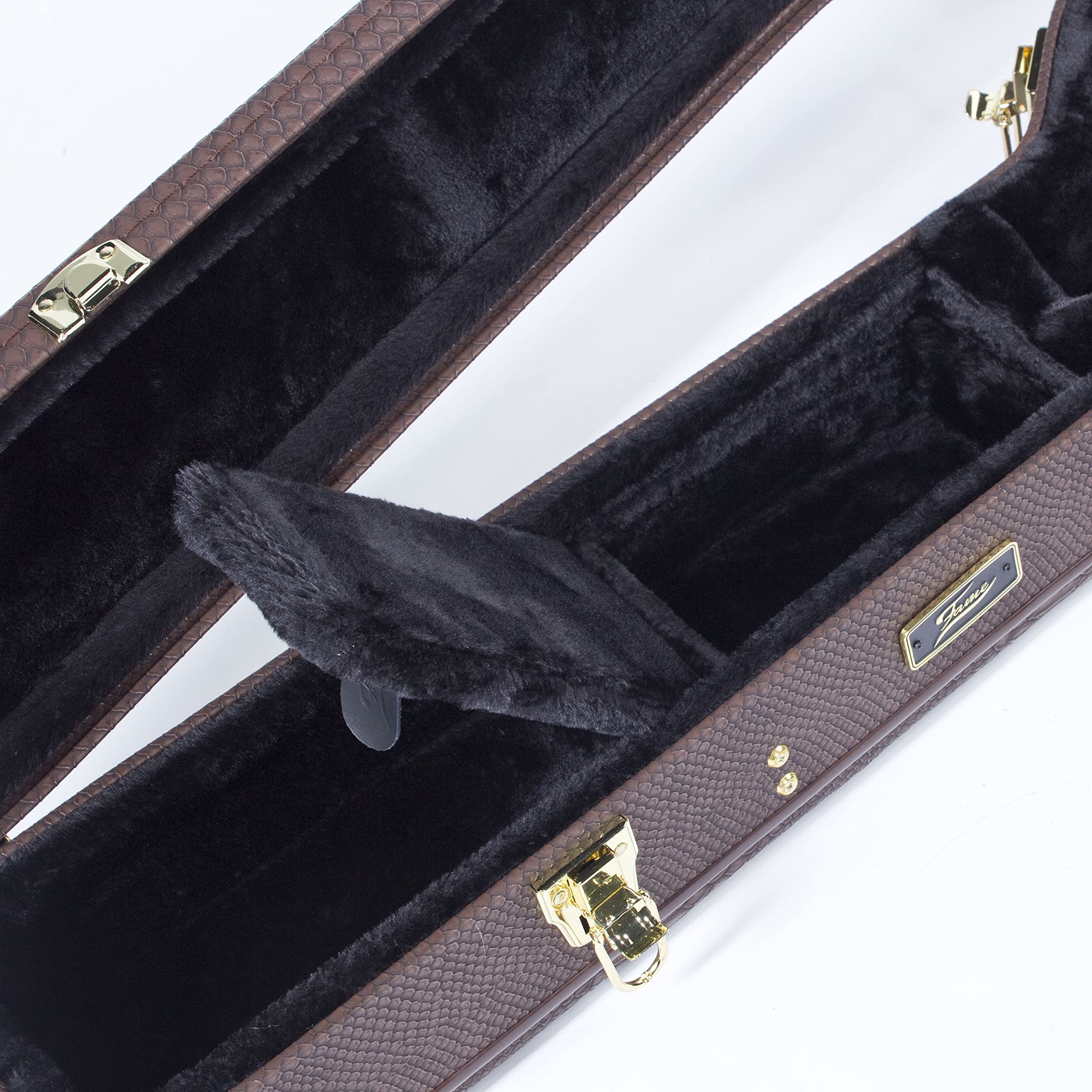 Fame Hard-Case Snakeskin (Single-Cut Electric Guitar) - Étui pour Guitares Électriques