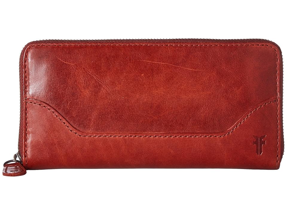 

Frye Melissa Zip Wallet (Red Clay Antique Pull Up) Wallet