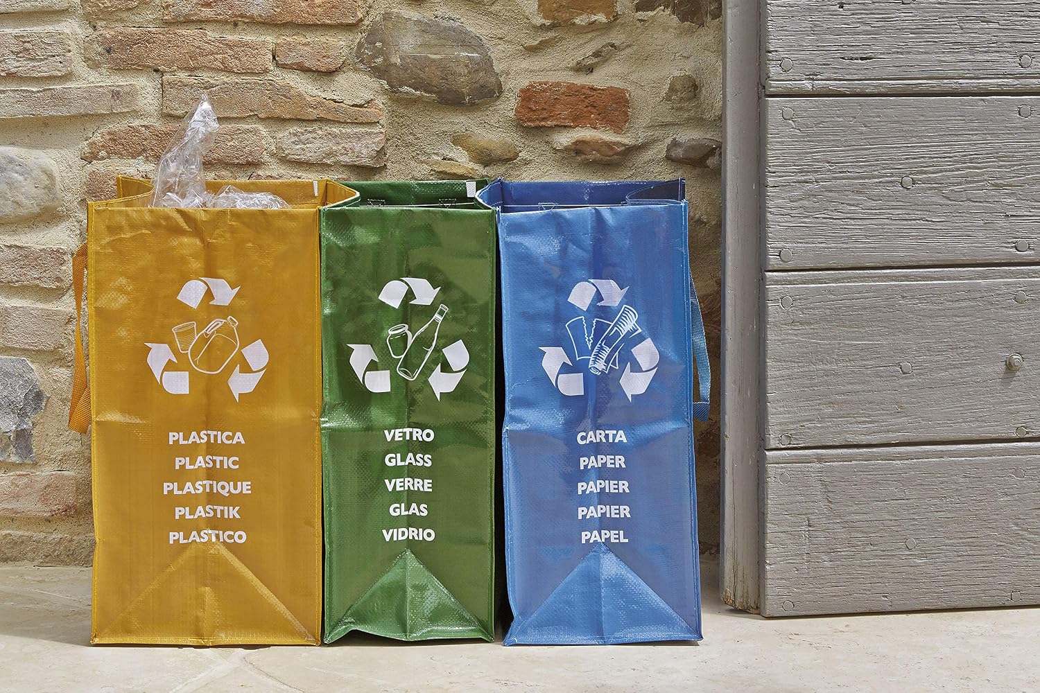 Perfetto Recycle Container Bags 3 Compartments