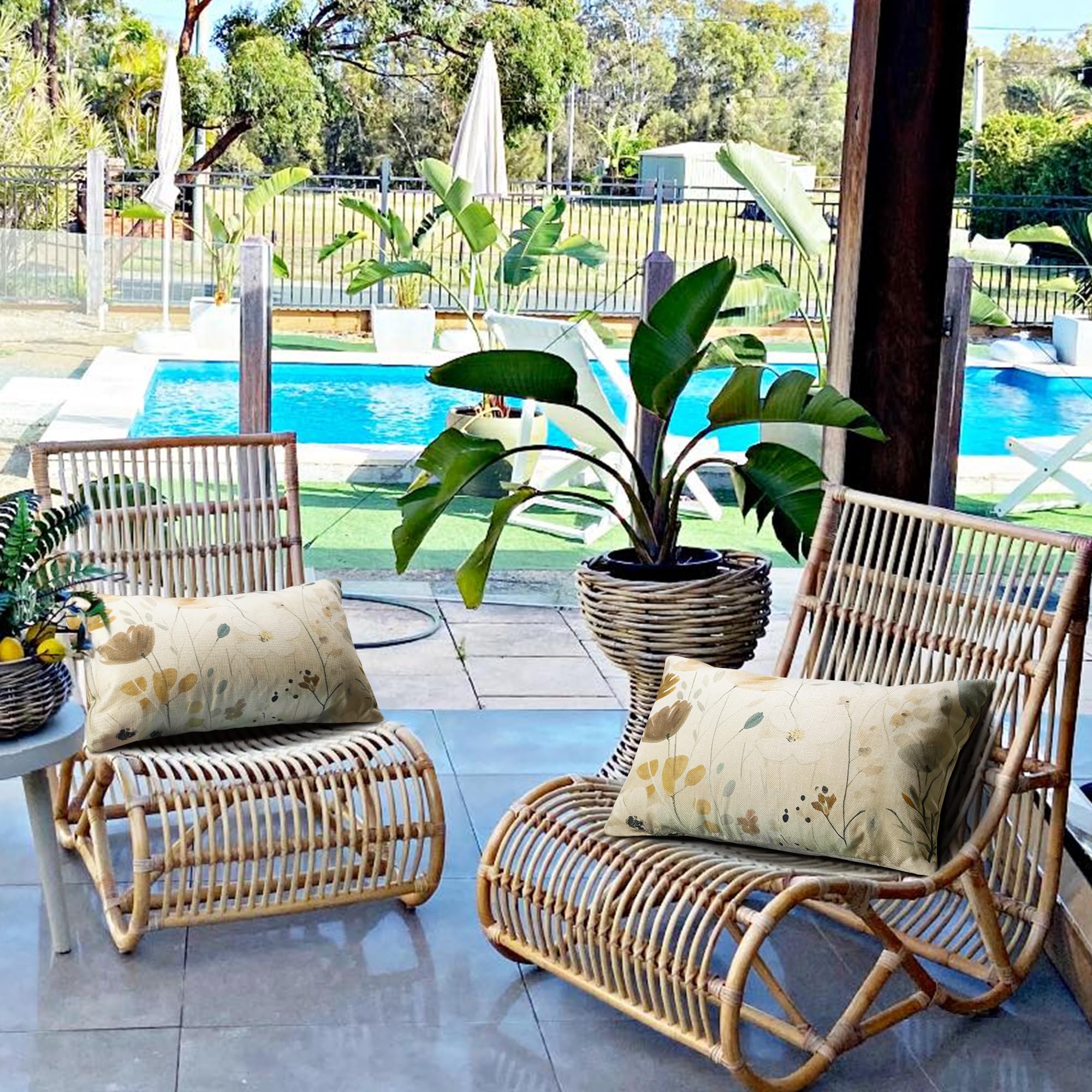 Lot De 2 Housses De Coussin à Motif Tête De Mort Pour Salon