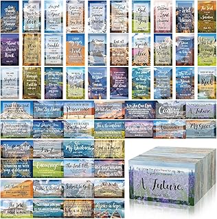 Estune 230 Pcs Bible Verse Cards with Full Scripture Bulk Mini Prayer Ca...