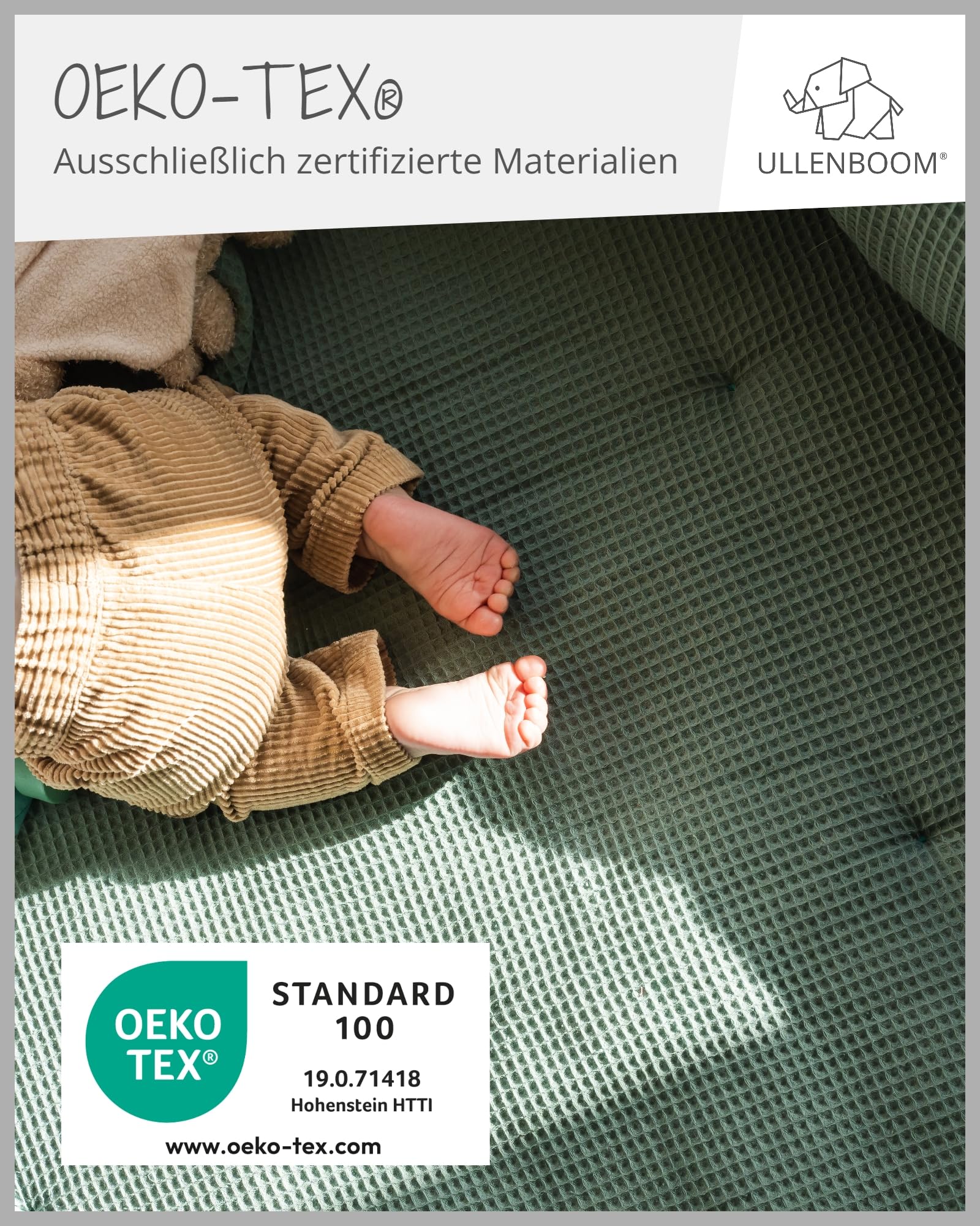 Speelkleden met boog - Baby - Stof - Gele - Speelkleed / Babygym