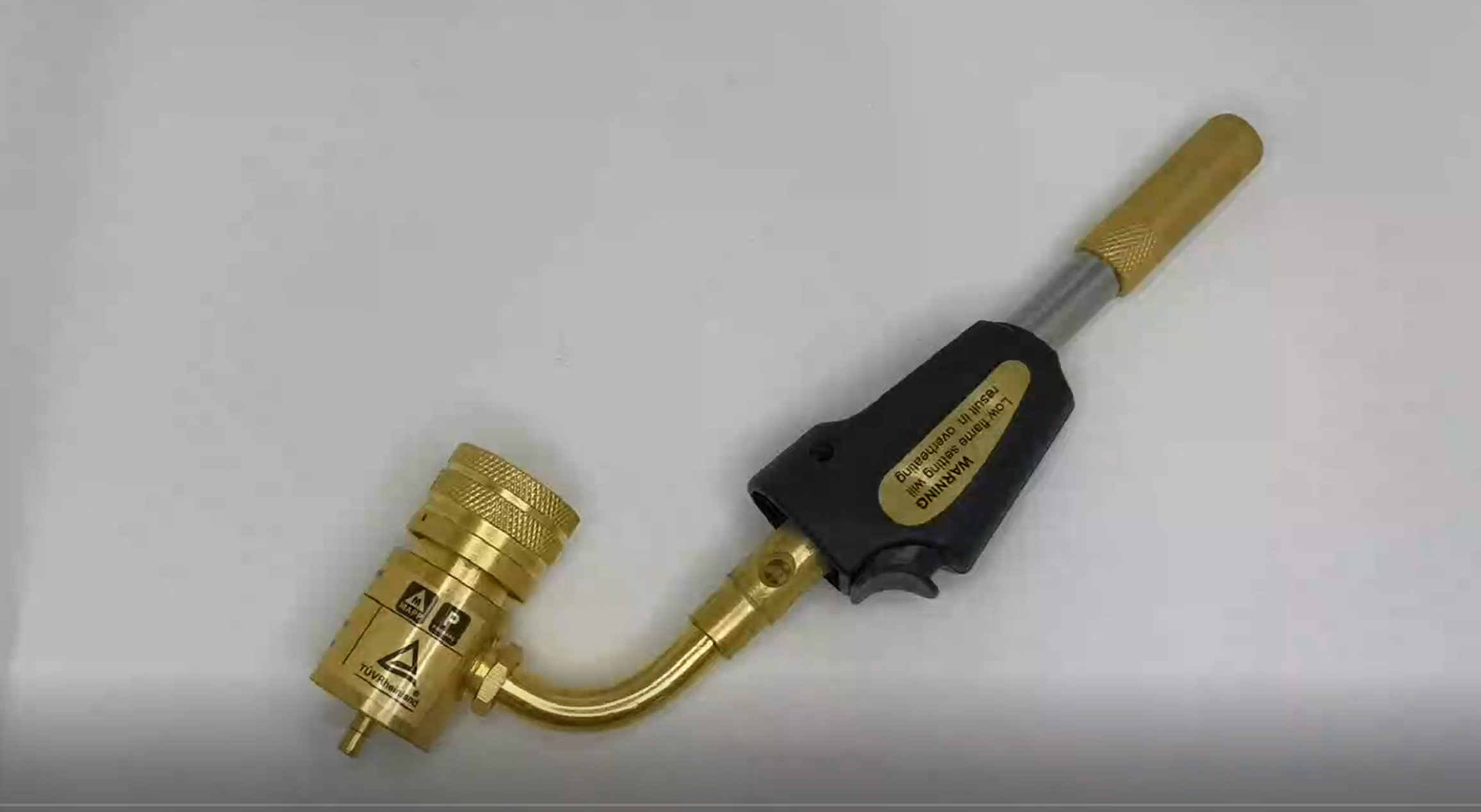 Self-Ignition Brass Tip MAPP Gas Torch 360° Swivel For Soldering And Brazing - Better Tools