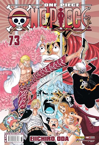 One Piece vol. 73 — capa da edição Panini